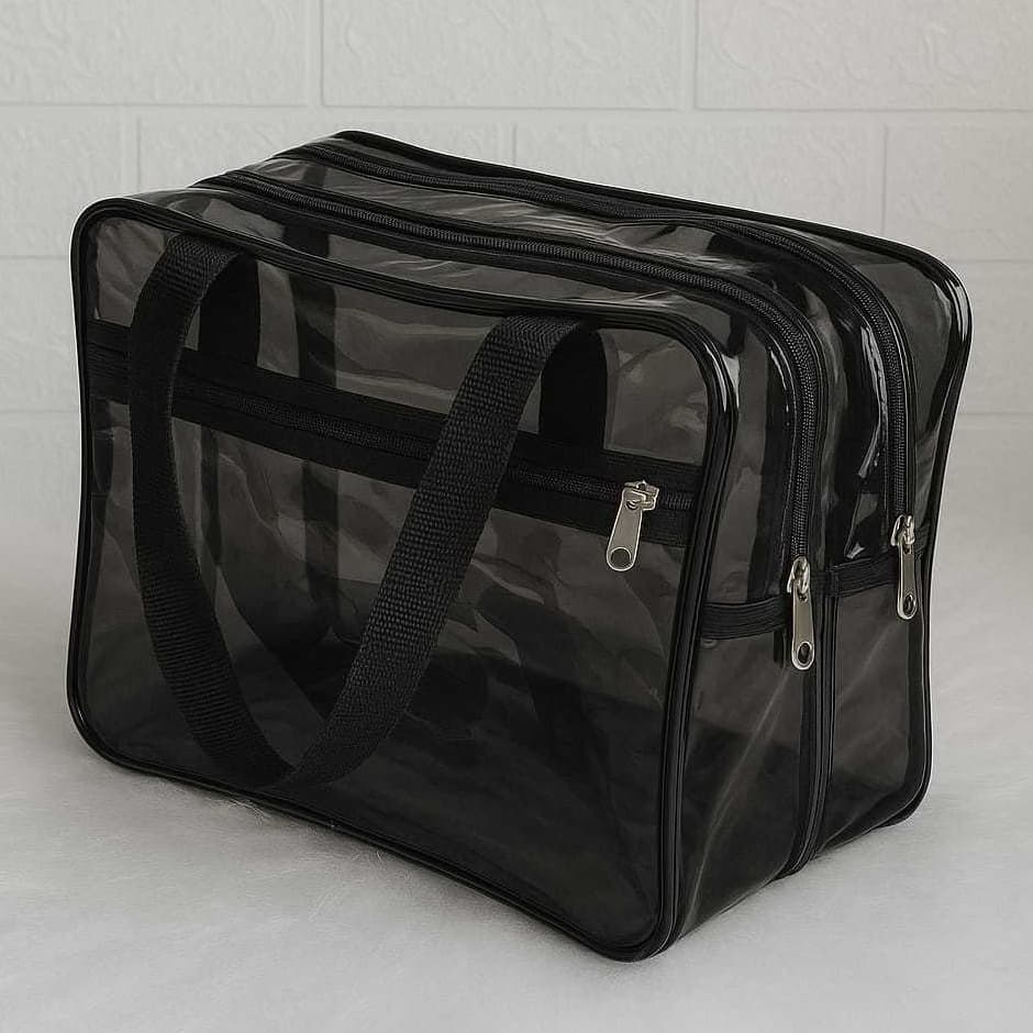 Bolsa De PVC Transparente E Fume  Impermeável  Viagem/Higiene/Pessoal/Enfermagem/Clube/Praia/Piscina