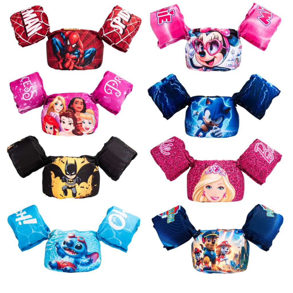 Boia Colete Flutuador Infantil 1 a 7 Anos - NAO FURA 100% Nacional