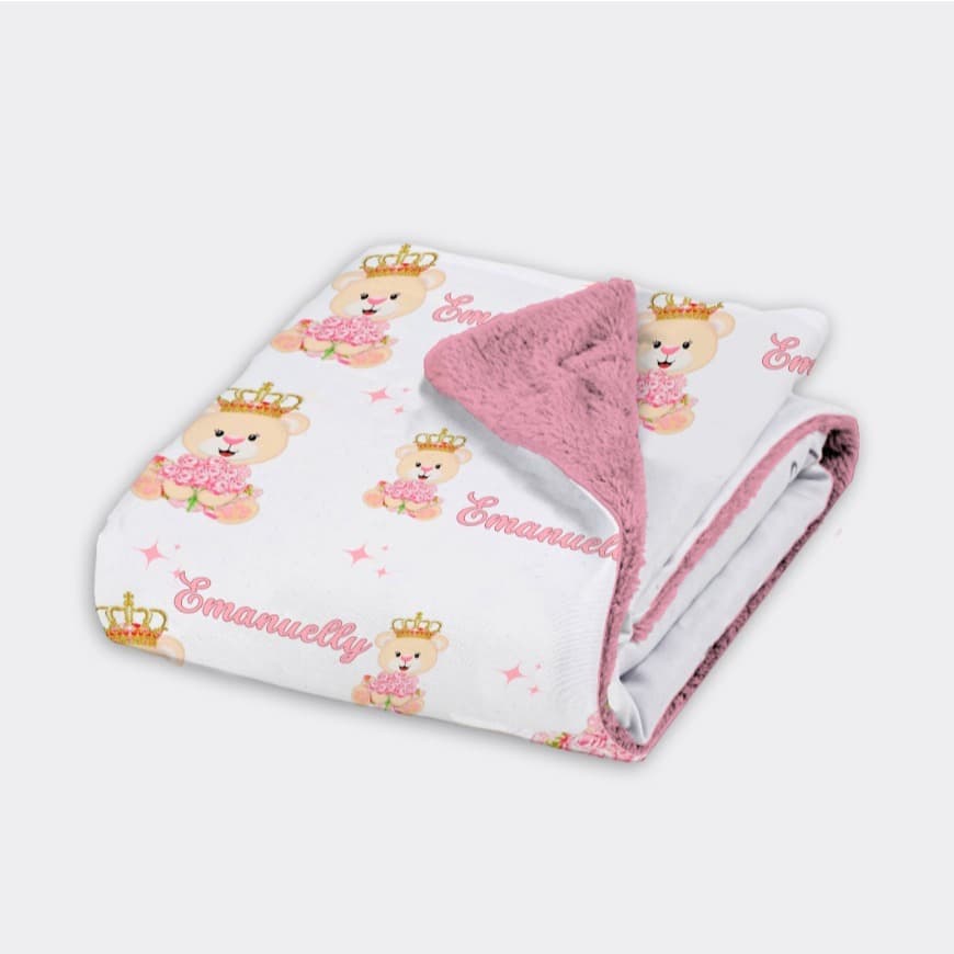 Manta Bebê Personalizada com Nome /Entrega Expressa/ Menina e Menino lindas envio já