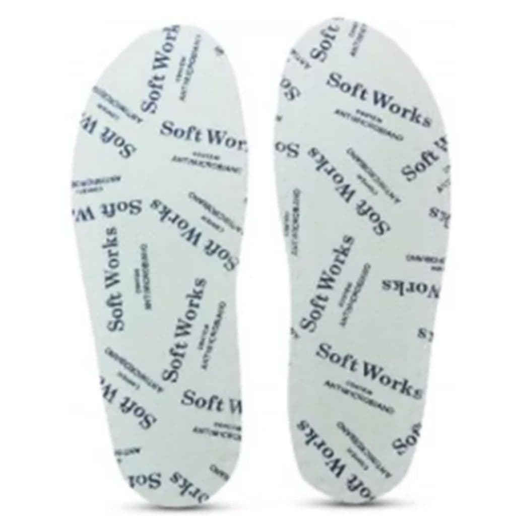 Palmilha Higiênica Softworks Antibacteriana Anti Odor para Calçados BB65 e BB80