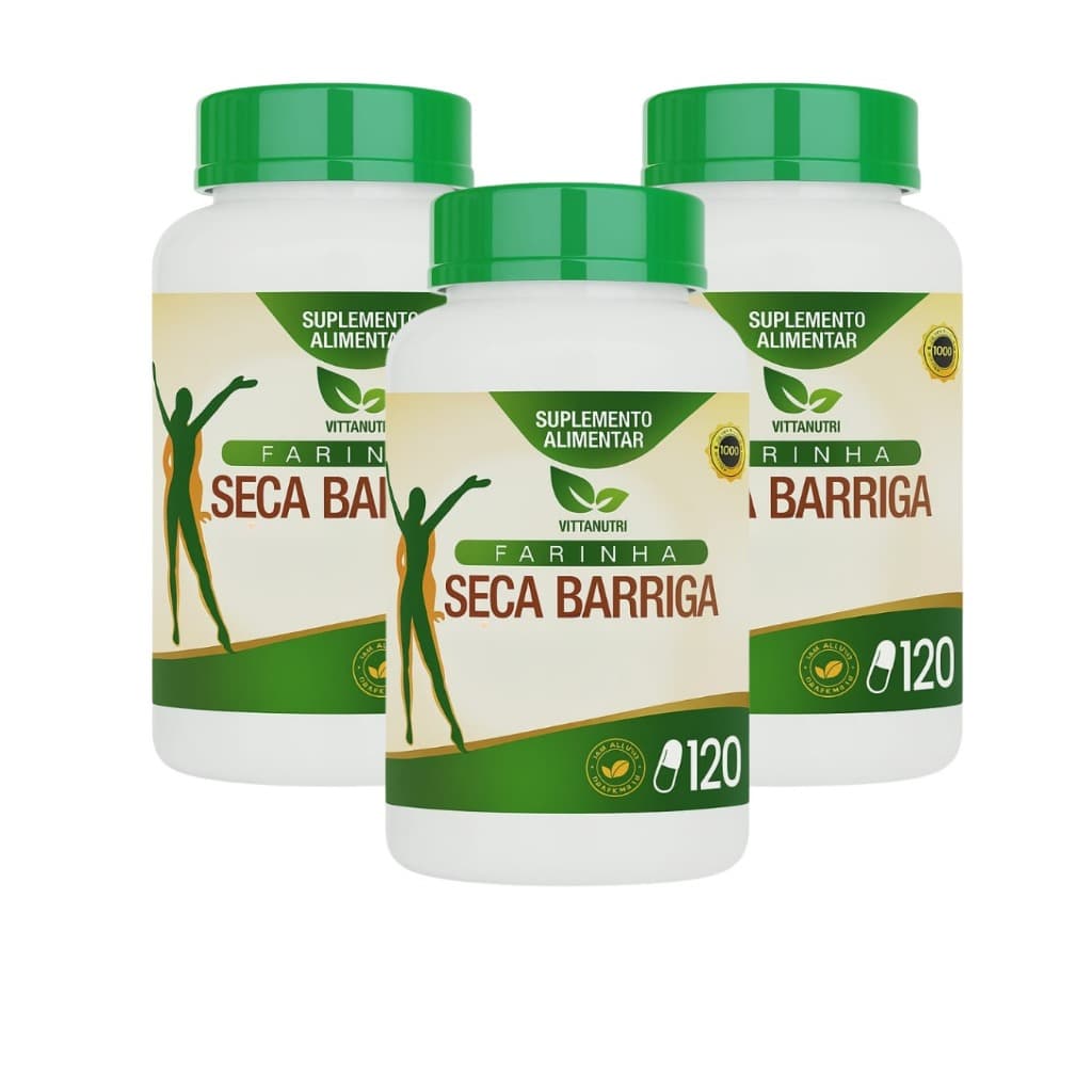 Seca e Reduz - 120 cápsulas Vitta Nutri | Escolha 1, 2 ou 3 unidades | Envio Rápido
