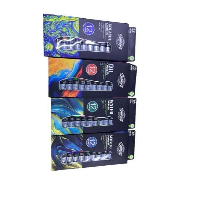 TUBOS DE TINTAS AQUARELA