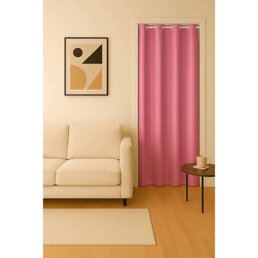 Cortina De Porta PVC Blackout Sala Quarto Cozinha Porta 1,40 M X 2,30 M - Vários Cores E Tamanhos