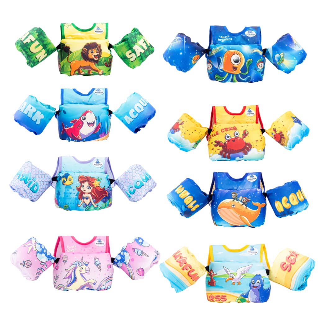 Boia Colete Salva Vidas Flutuador Infantil Acquafun - NAO FURA