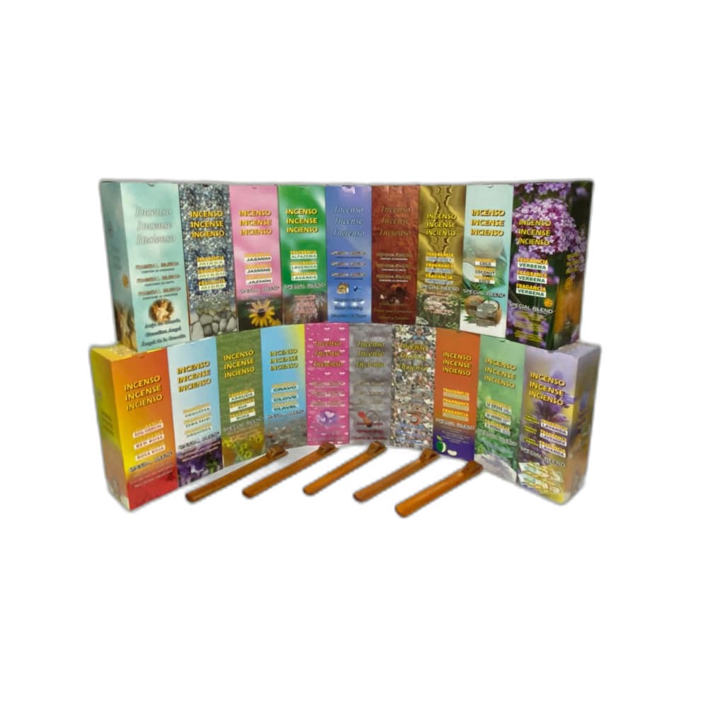 Incenso 100% Natural - Caixa Sortida com 200 Varetas