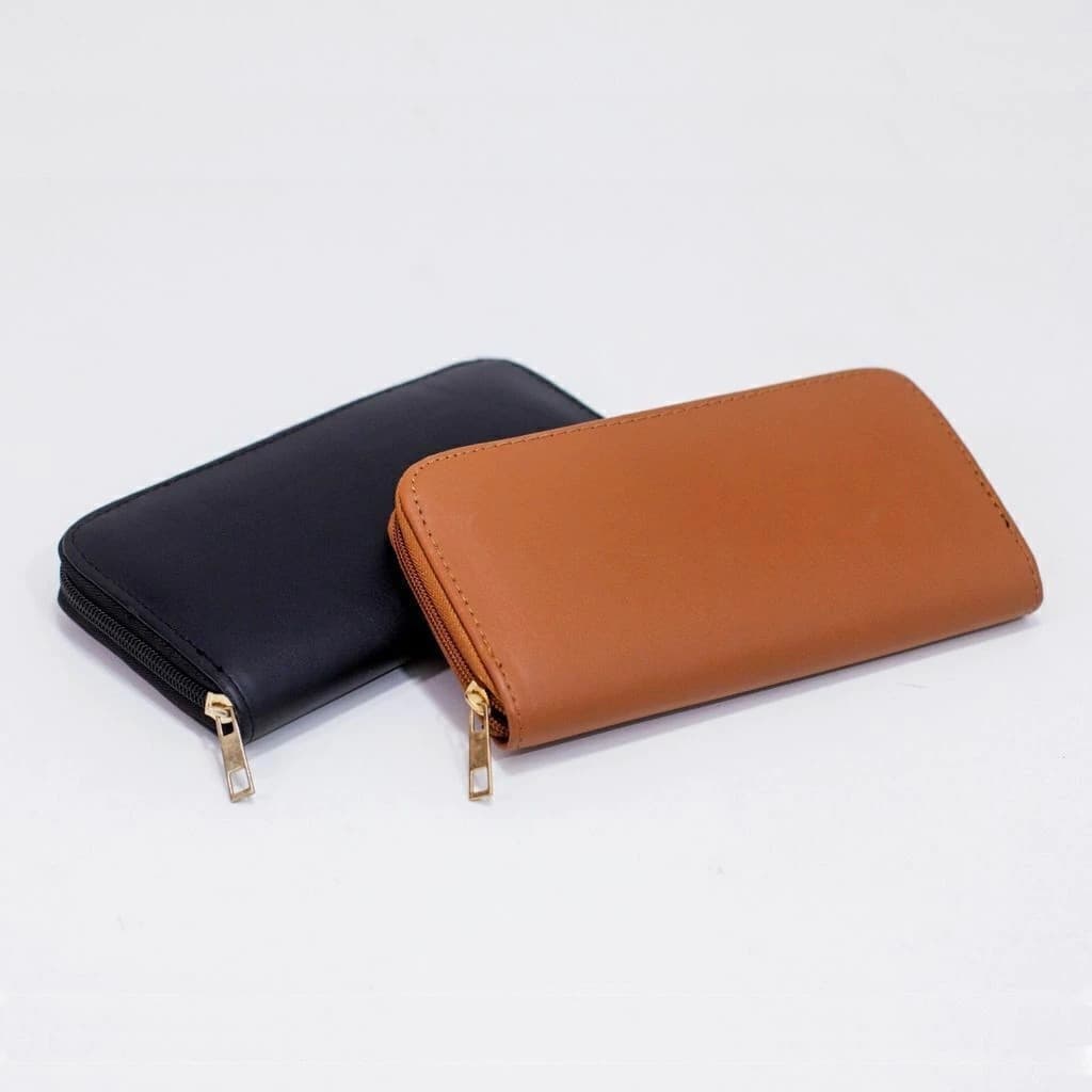 Carteira Feminina Grande com Zíper Porta Cartão Carteira Grande com Zíper