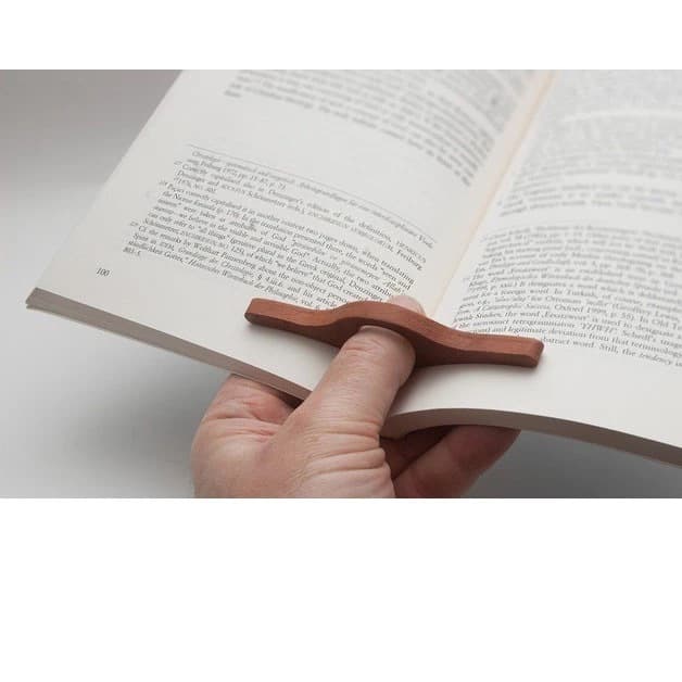 Apoio Anel para leitura SUPORTE LIVRO POLEGAR Bibliocanto Separador de Paginas Expansor de Paginas Impressao 3d