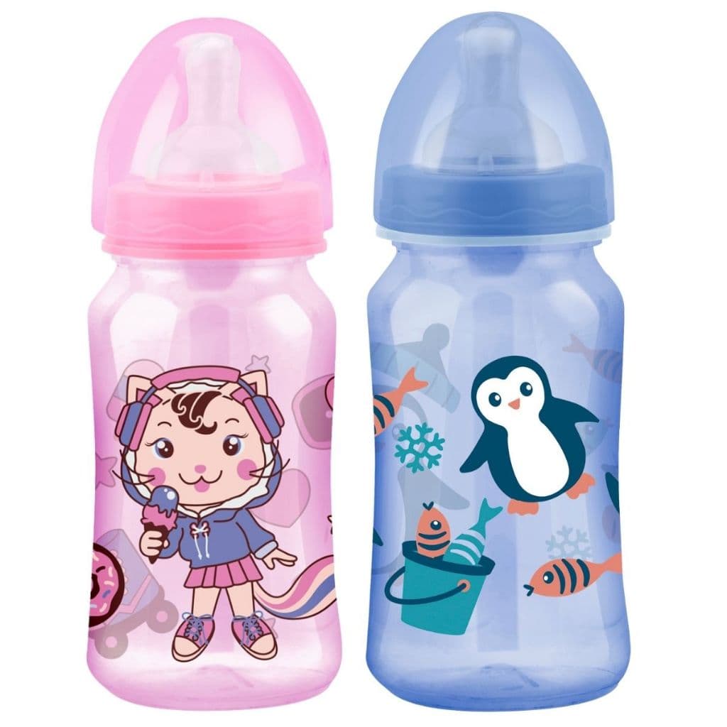 Mamadeira Bico Silicone Petita Premium 270ml