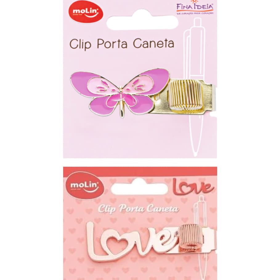 Clip Porta Caneta Da MOLIN
