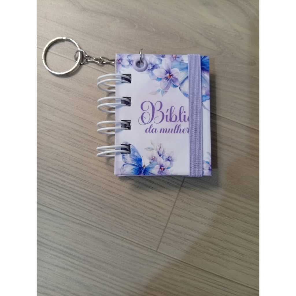 Chaveiro Mini Bíblia /Lembrancinha.