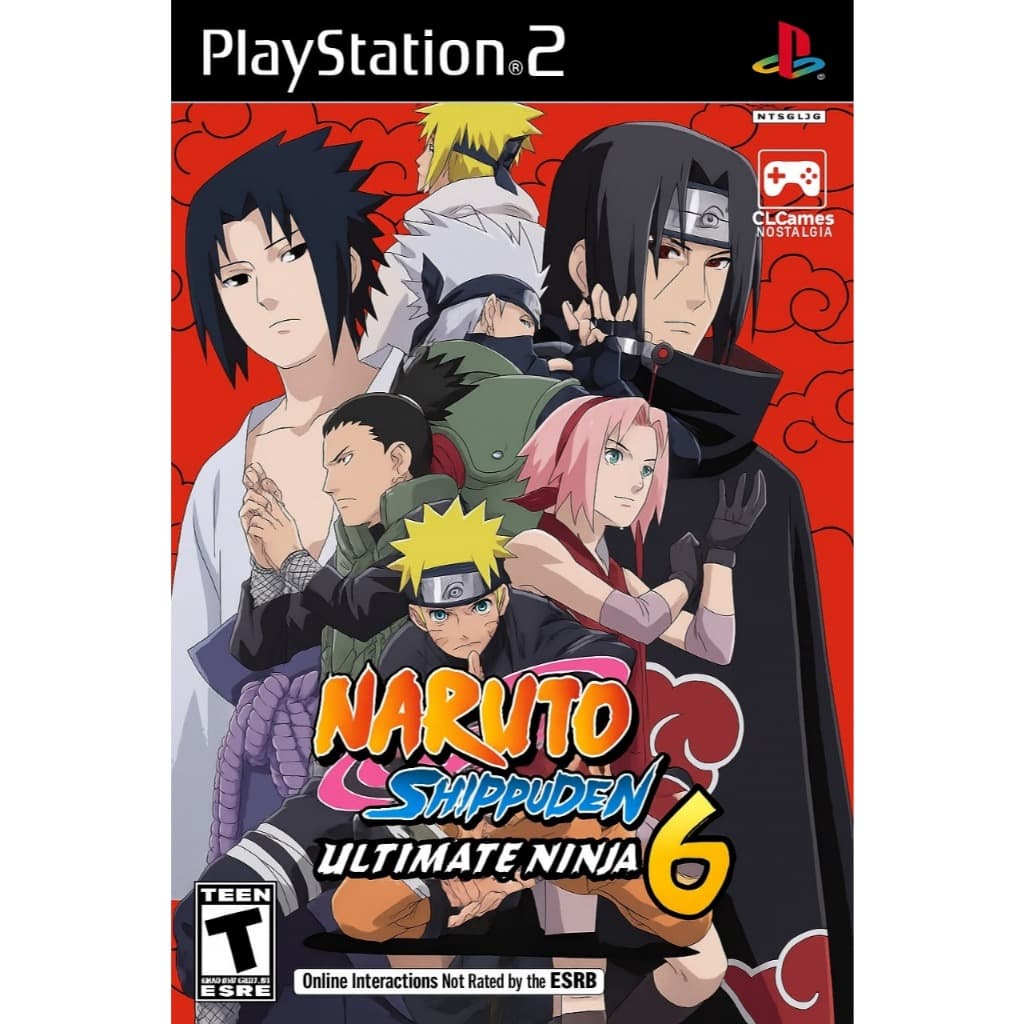 Jogo Naruto Ultimate Ninja 6 - PS2 - Mídia Física