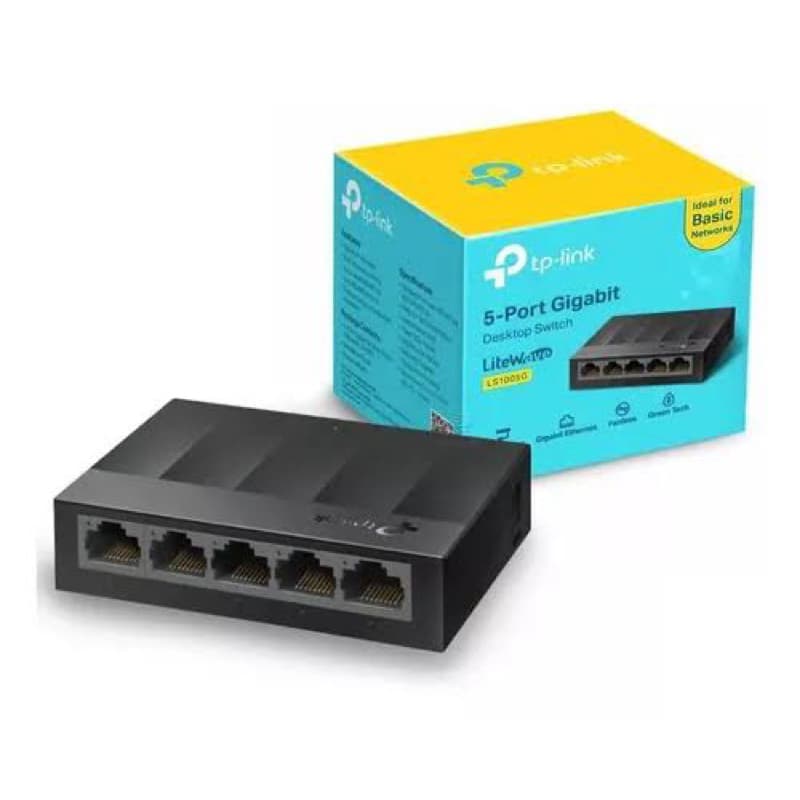 Switch 5 Portas Gigabit TP-link LS1005G