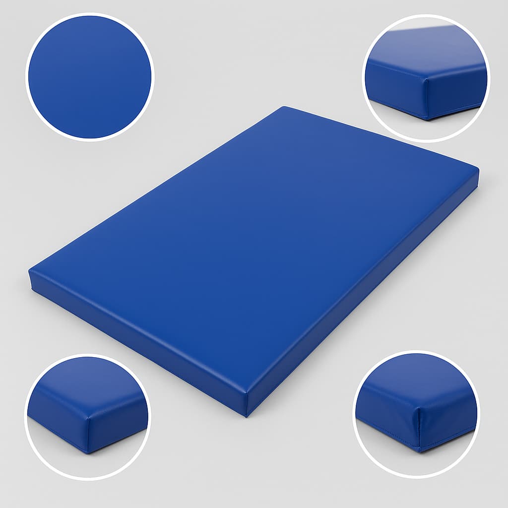 Colchonetes 100x60 Exercícios Descanso Conforto Adulto Academia Fitness Alta Densidade yoga premium