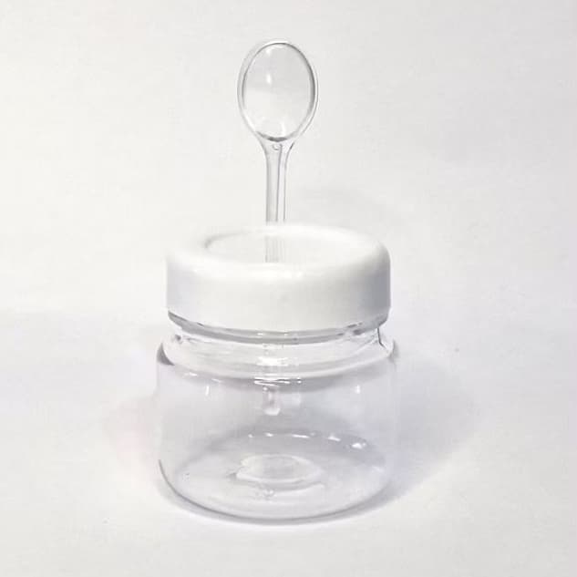 50 uni Potinhos de papinha COM colher 40g/ml brigadeiro, nutellinha,  lembrancinha, festas, chá revelação