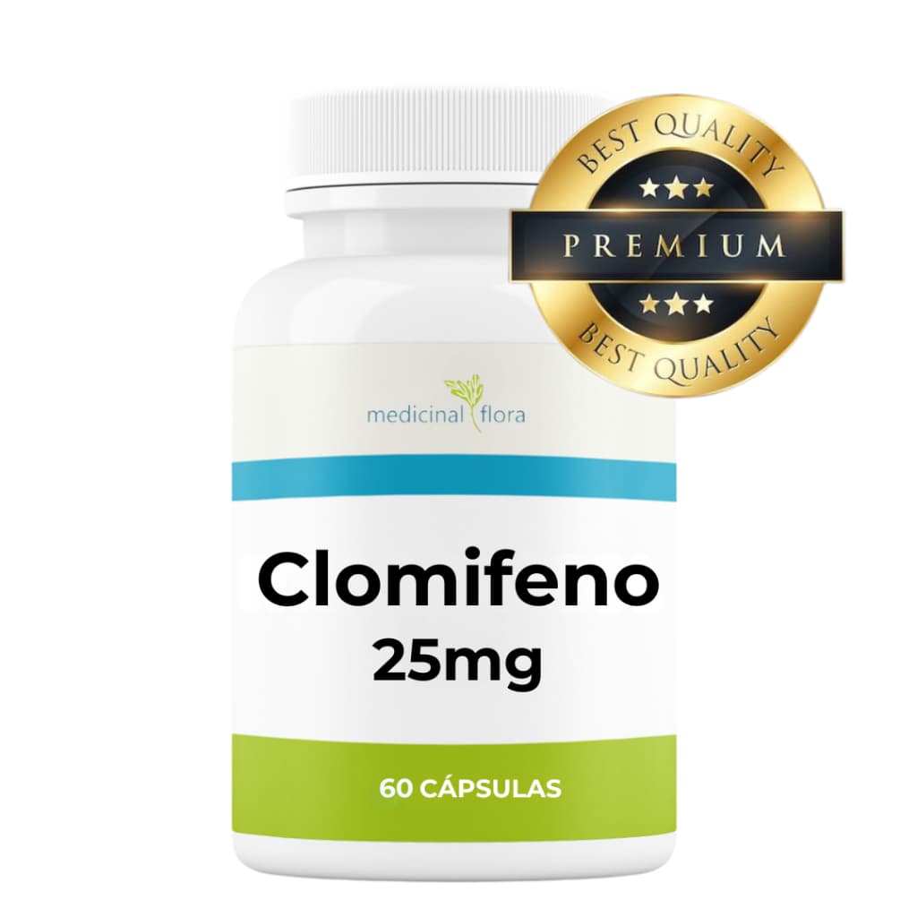 Citrato de Clomifen 25mg - 60 Cápsulas