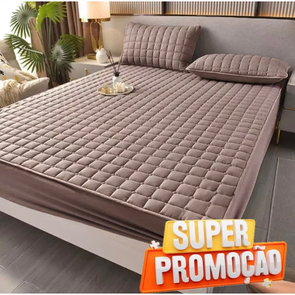 Capa de Colchão Impermeavel Protetor Matelado Ultrassonico Com Elastico ( PROMOÇÃO )