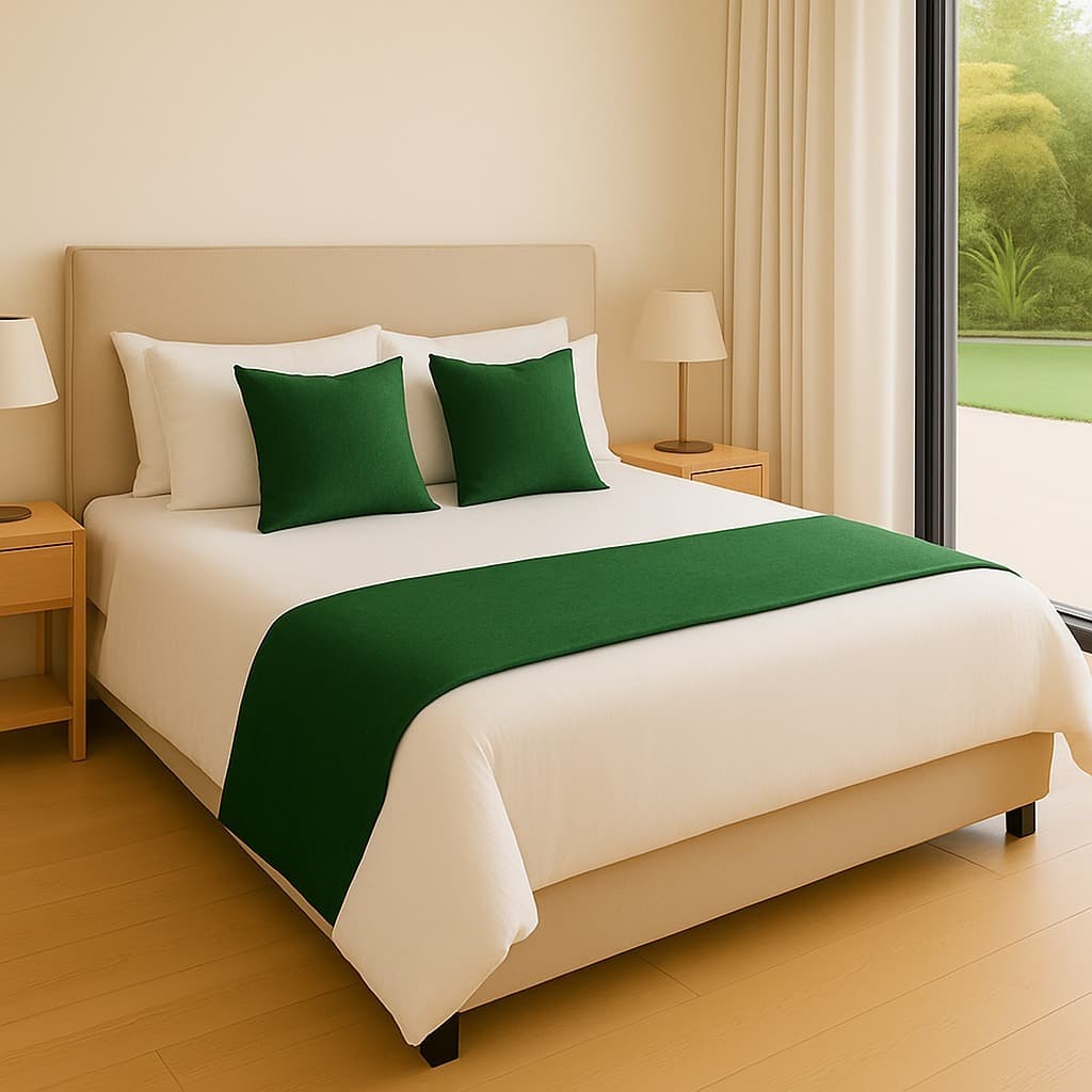 Kit Peseira + 2 Capas Almofadas 40x40 em Suede Liso – Toque de Elegância e Conforto