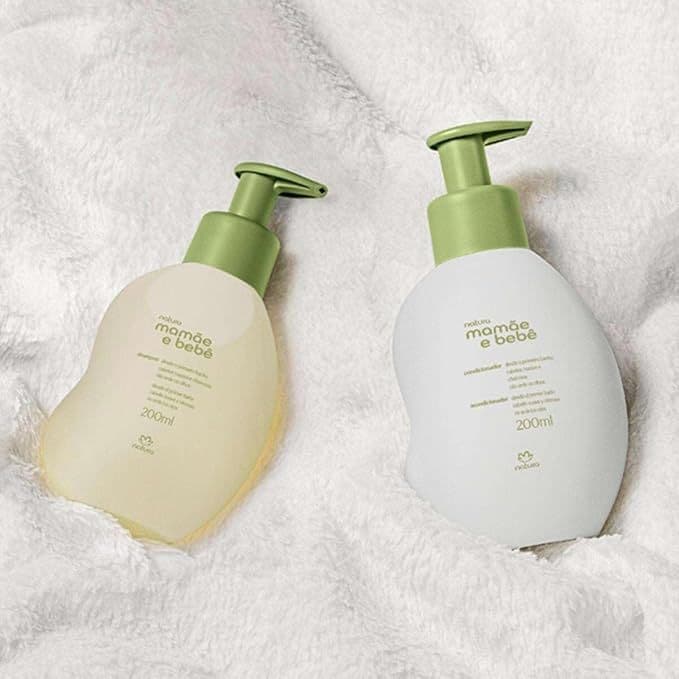 Shampoo + Condicionador  Natura Mamae Bebê 200ml cada