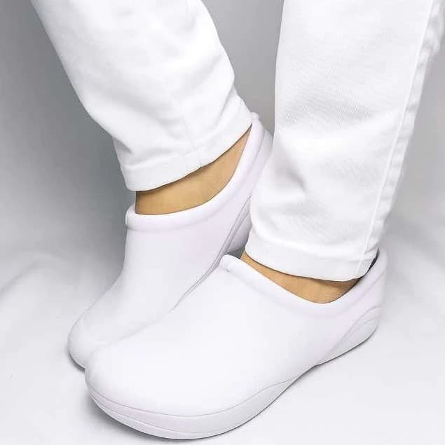 Sapato Profissional Impermeável Leve EVA Enfermagem Hospital EPI Cozinha Yvate