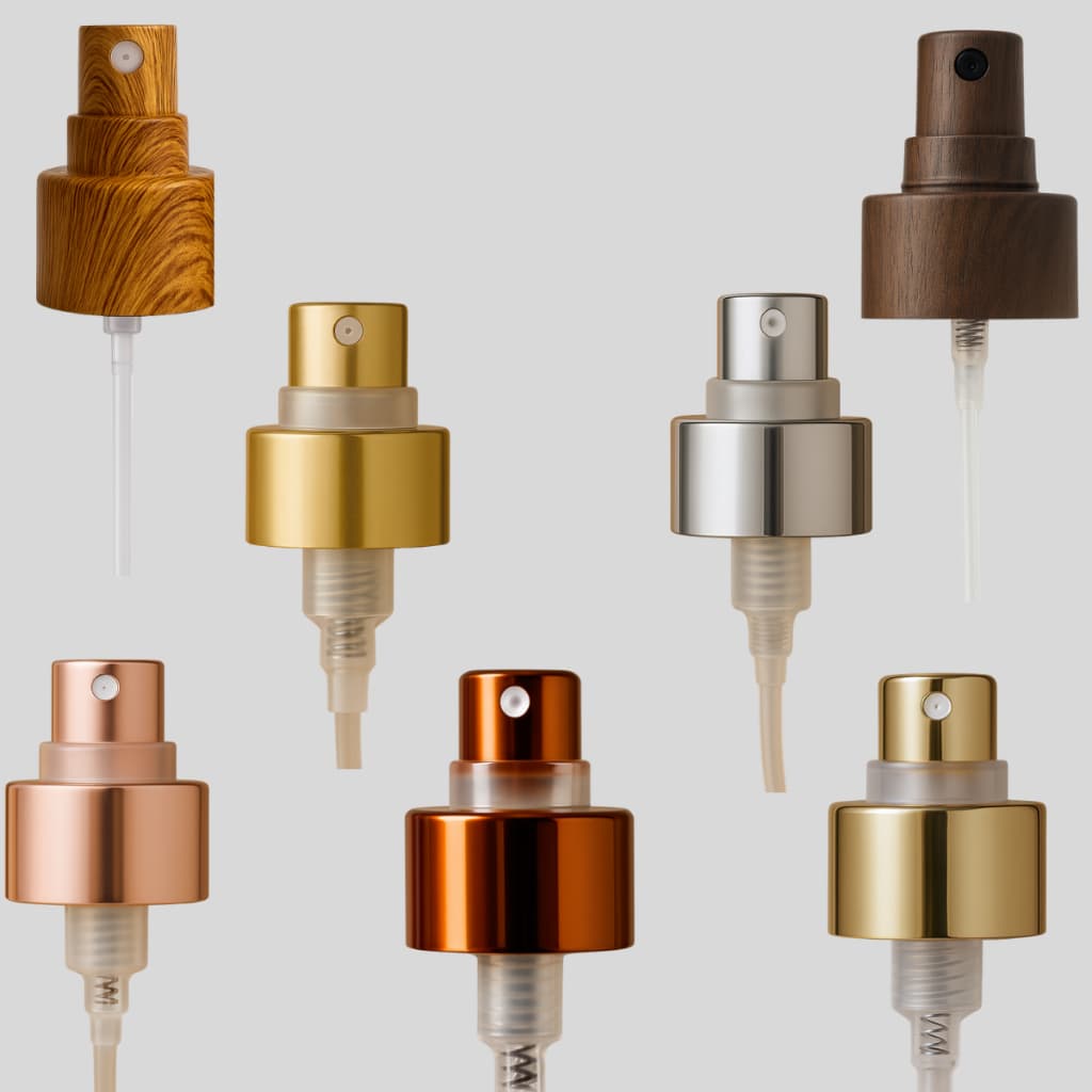 Kit 1, 2 Ou 10 Válvula Spray Luxo Rosca 28/410 25 cm Para Perfumes Aromatizadores E Lembrancinhas