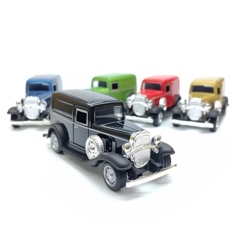 Miniatura carrinho de ferro Ford antigo coleção presente Model A Delivery Panel 1931