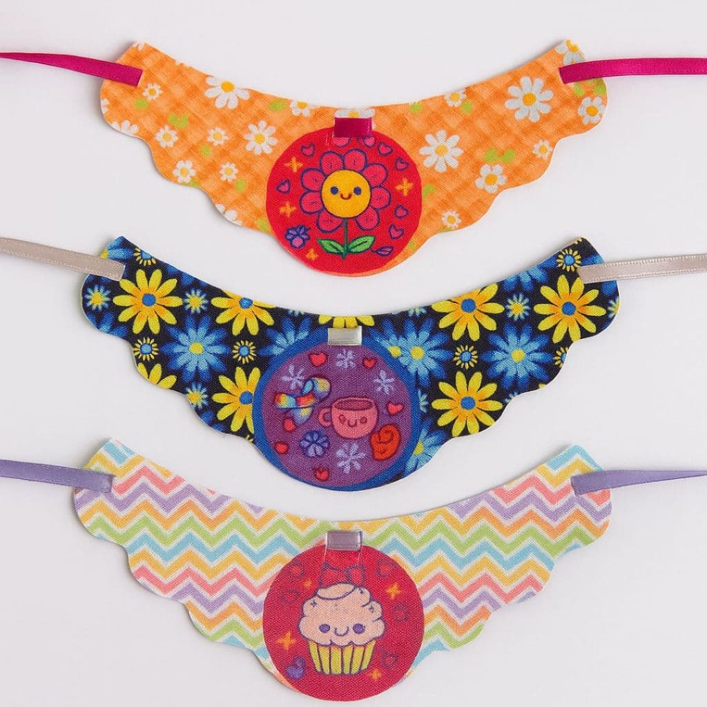 Kit Gargantilha Laço Pet Shop Banho Tosa Atacado Gravata Animais Estimação Estampas