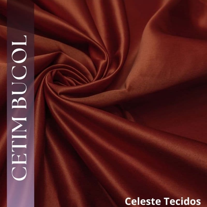 Tecido Cetim Bucol Liso 100% Poliester (1M×1,50M)