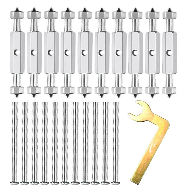 Conjunto de 10 peças Caixa De Soquete Reparador Elétrica Suporte Haste Interruptor universal