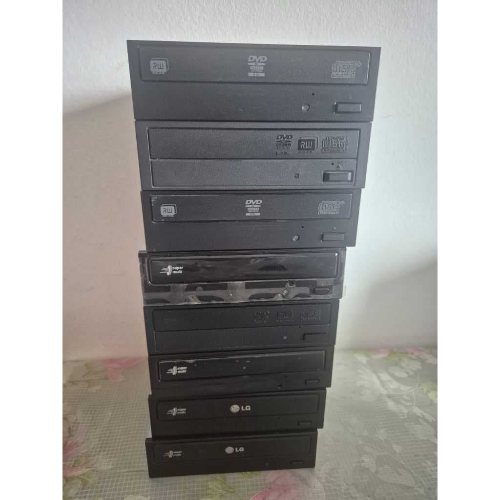 Gravador Interno De Cd/Dvd Sata Preto