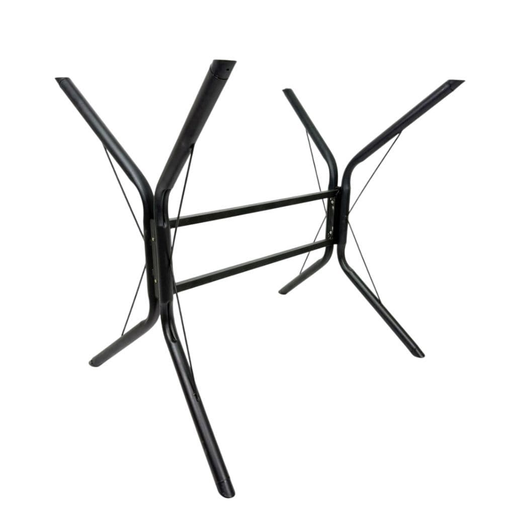 Base de Mesa de Jantar Cozinha Aço Resistente Sala de Estar Vidro Madeira Mármore Tampo até 150cm