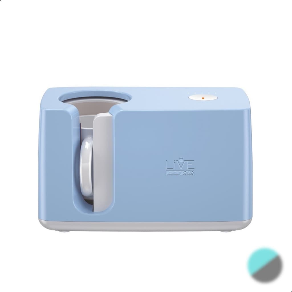 Prensa Caneca Easy Express Automática Abre Fecha Azul Live 110v ou 220v