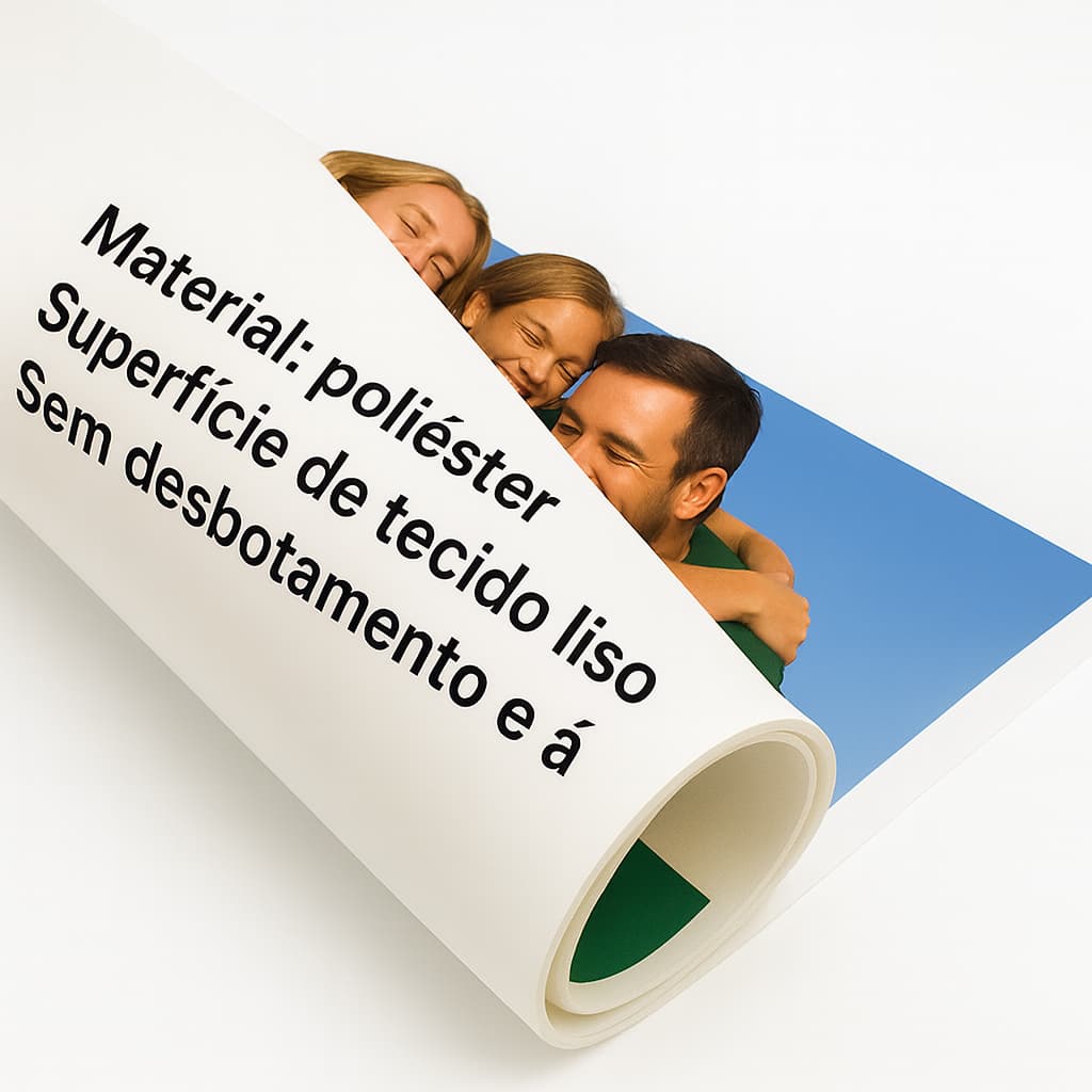 Impressão  personalizada em tela poliester somente a tela não acompanha estrutura