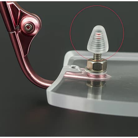 100 Pares Protetor de Porca para Reparo de Óculos / silicone / capacete