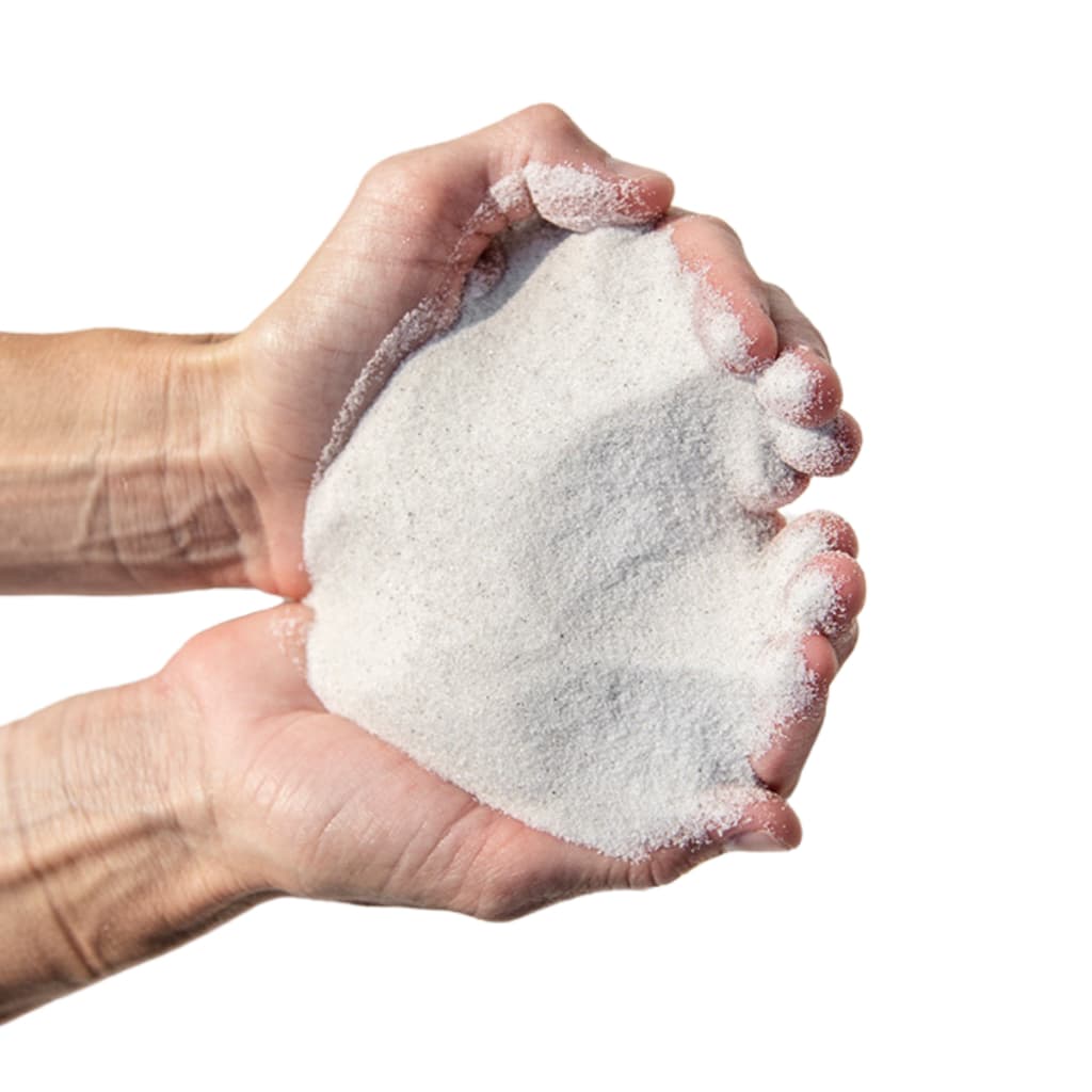 Areia De Duna Branca Super Premium Saco Aquários Lagos até 10kg