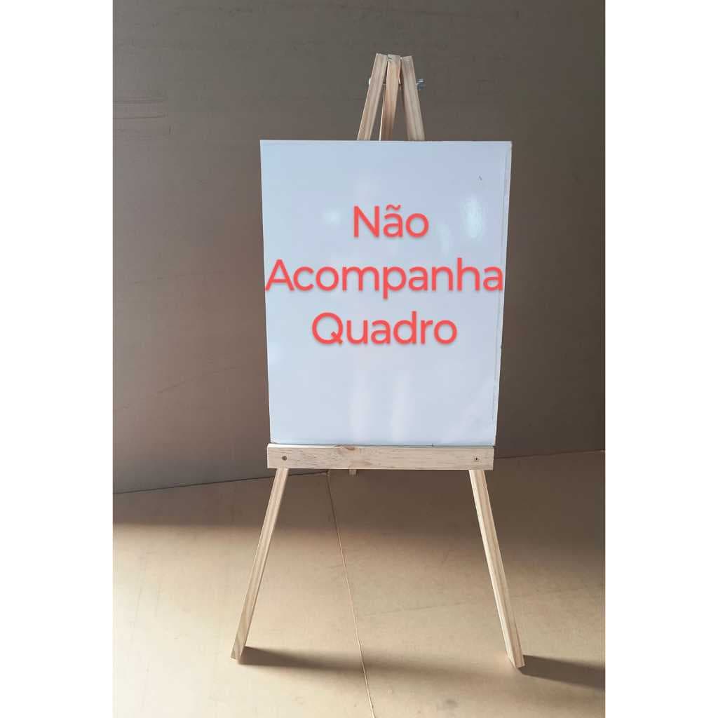 Cavalete Madeira Pinus 98 cm Para Recepção de Casamentos Aniversário Chá Revelação