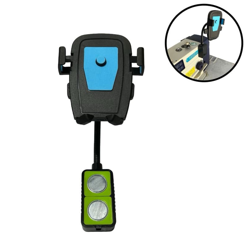 Suporte De Celular Com 2 Imãs Flexível Para Máquina De Costura Industrial