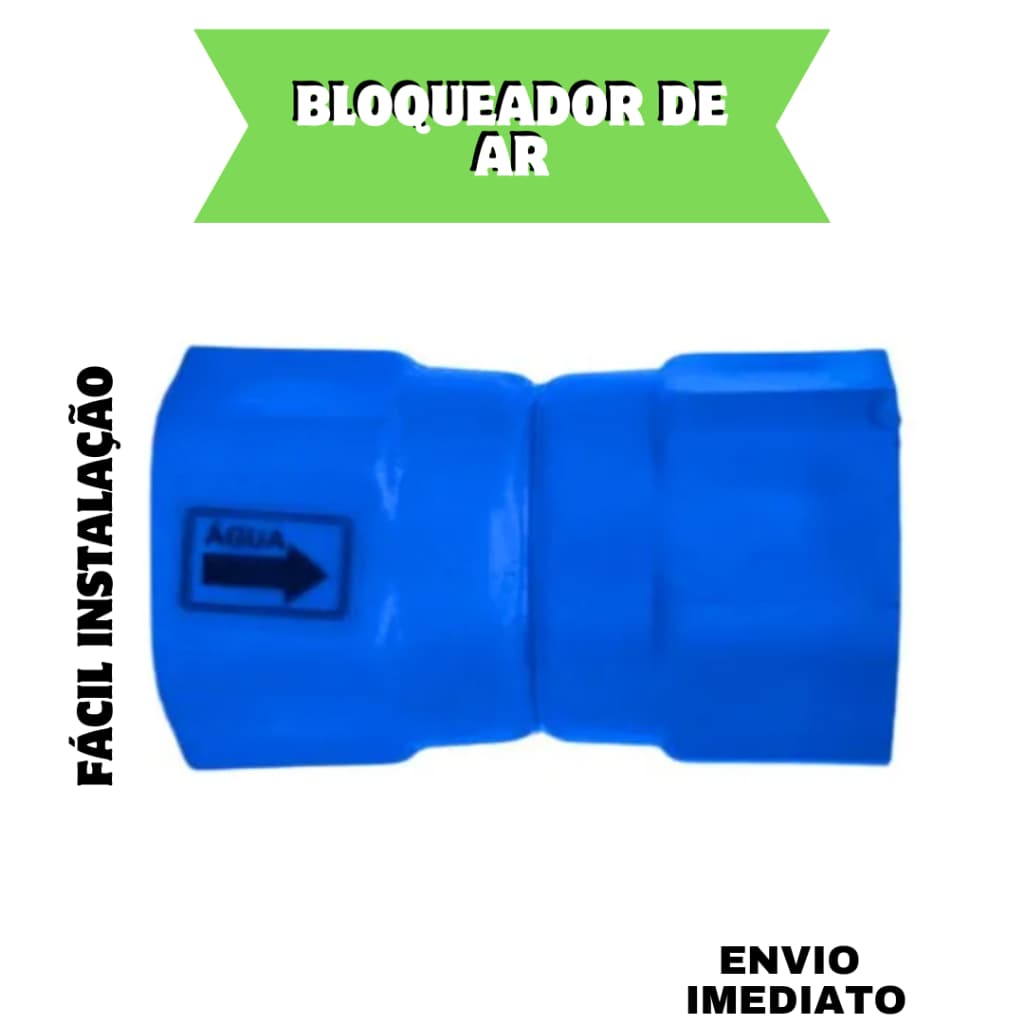 Bloqueador De Ar Hidrometro Redutor Conta Água 3/4 vendido em 1 ou 2 unidades