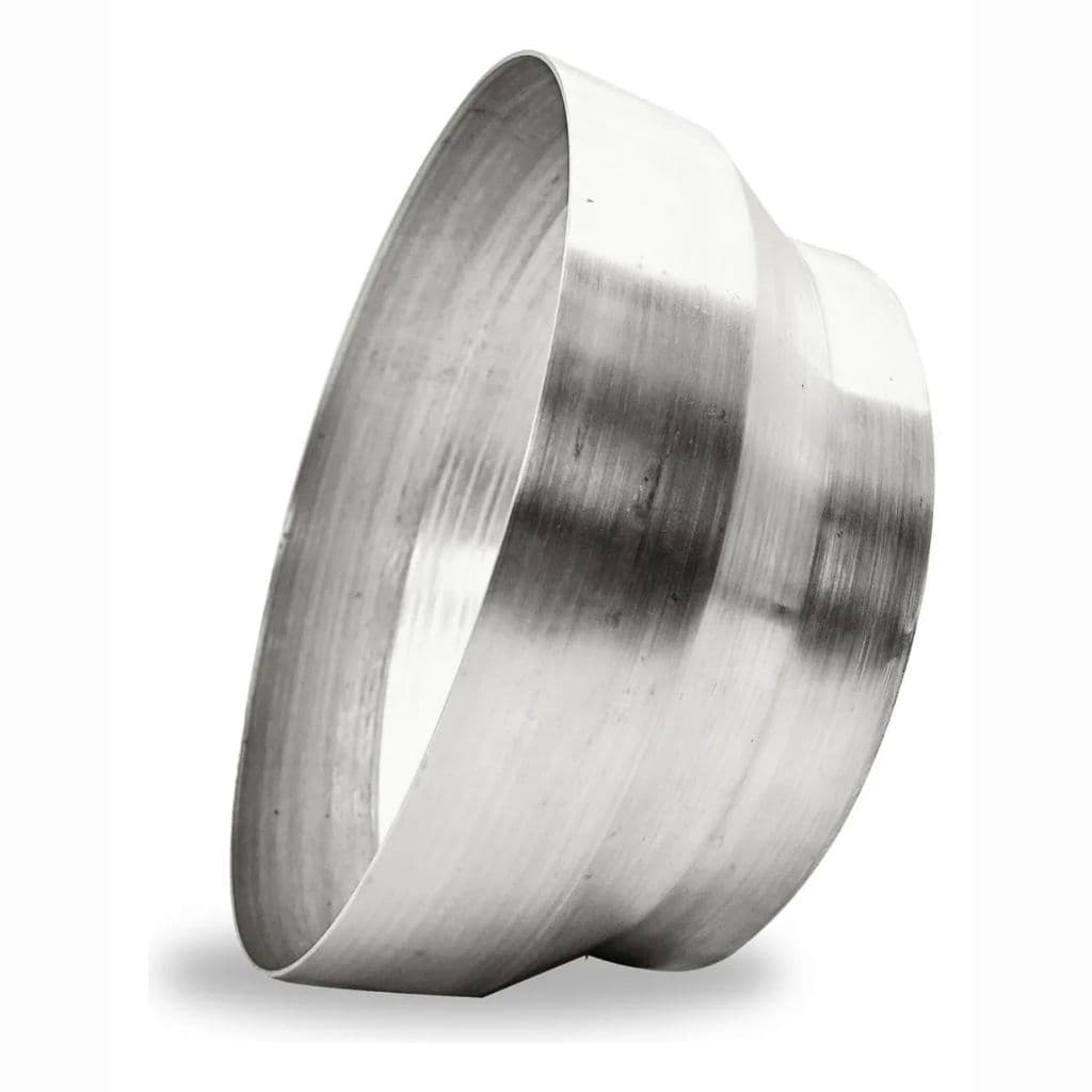 Adaptador Redutor De Duto 150mm Para 100mm Em Alumínio Sistema De Exaustão