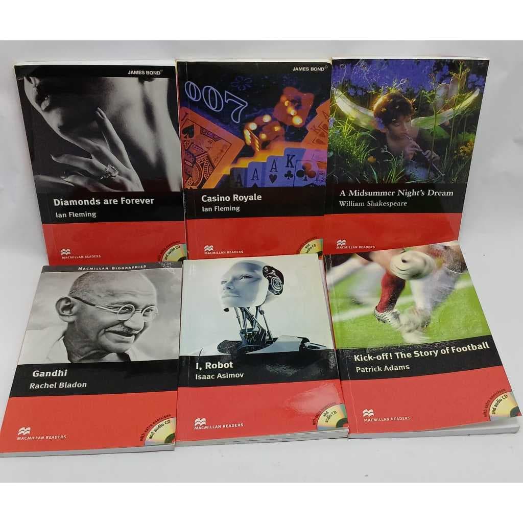 Livros Clássicos da Literatura Em Inglês Coleção Macmillan Readers Nivel 4 Pre-Intermediate