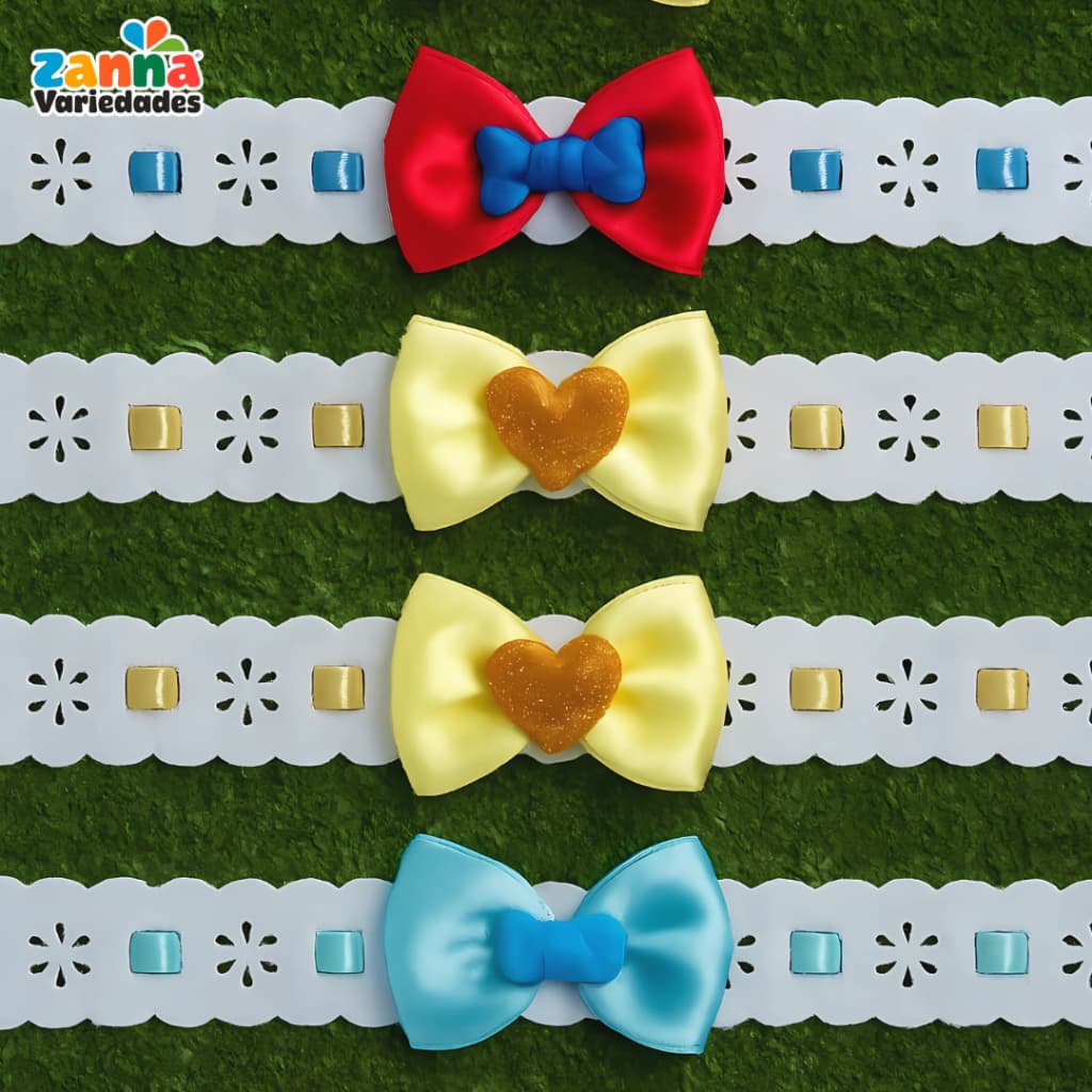 Kit Gargantilha Pet Sortida – Colares Decorativos 20, 40 ou 60 unidades. Para Cachorros ou Gato Banho e Tosa