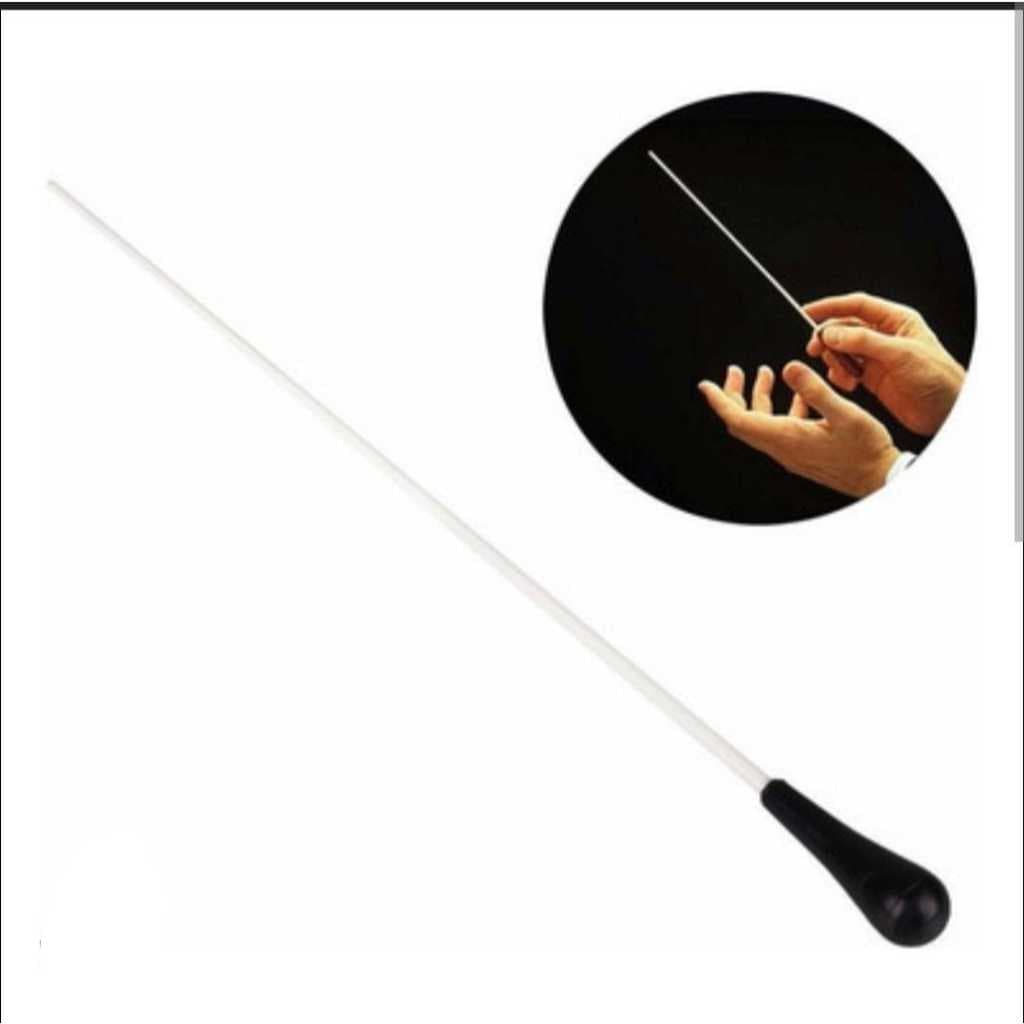 batuta para regência em resina preta para maestro encarregado de orquestra