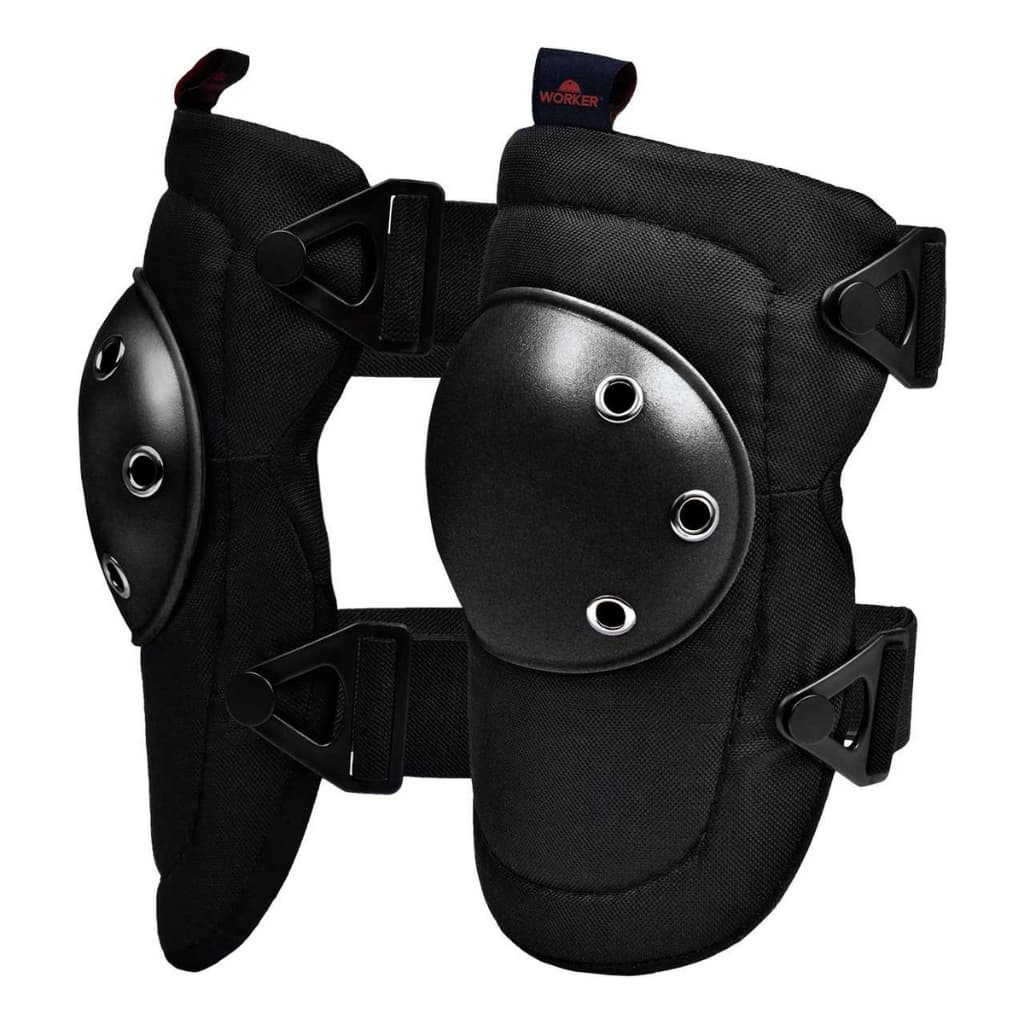 Par De Joelheiras de Proteção Para Jardinagem C/ Presilha Ajustável Mecanico Construções Uso Geral