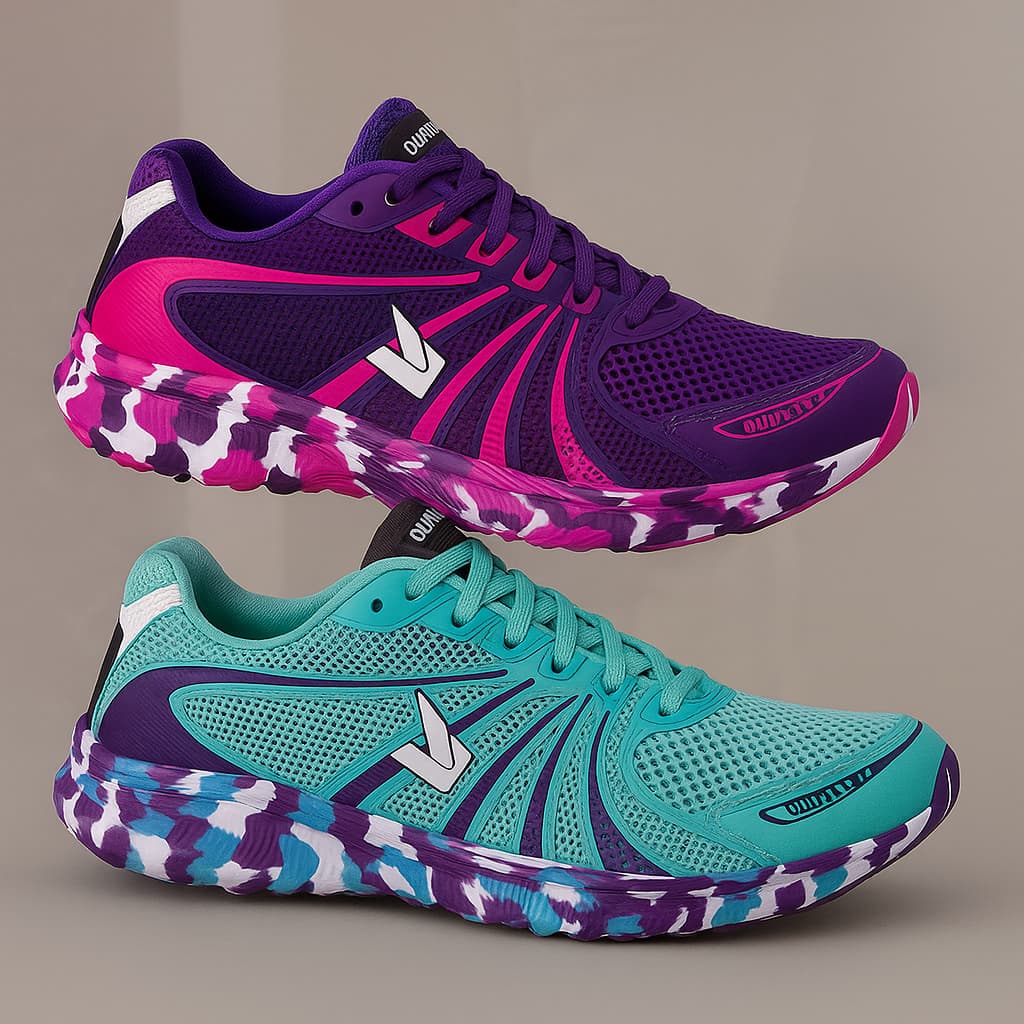 Kit 2 Pares Tênis Feminino Casual Original Confortável  Leve Macio Promoção