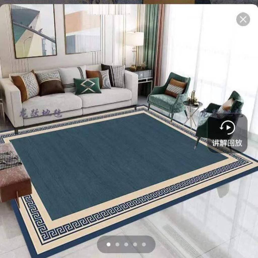 Tapete Aveludado Modelo Bega Indiano 2x1,40 Macio