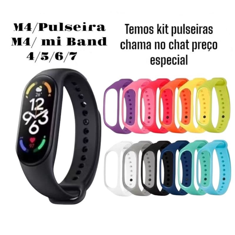 Pulseira mi Band 3/4/5/6/7/M4/relógio digital/smart Band/relógio Sport digital/Pulseira para relógio