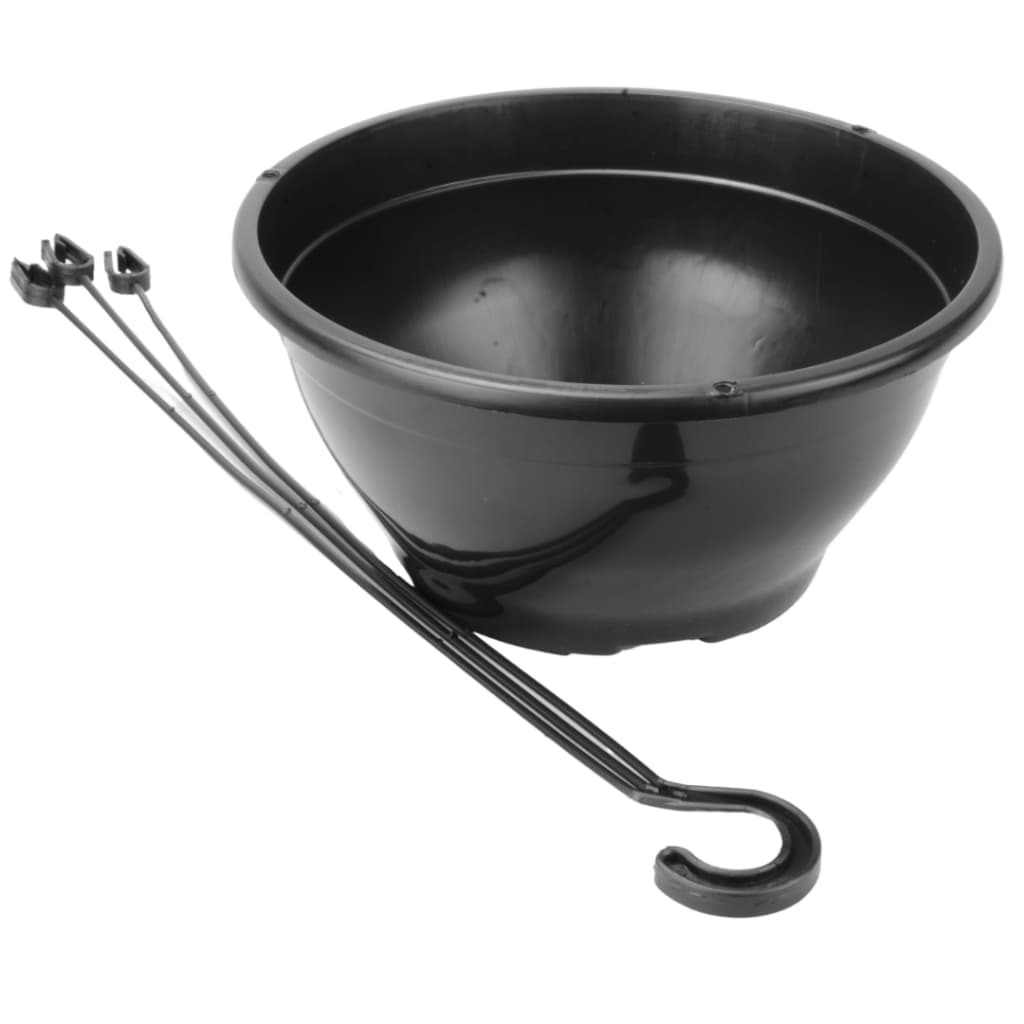 Kit 2 Vasos Cuia 21 Com Haste Alça Resistente na Cor Preta