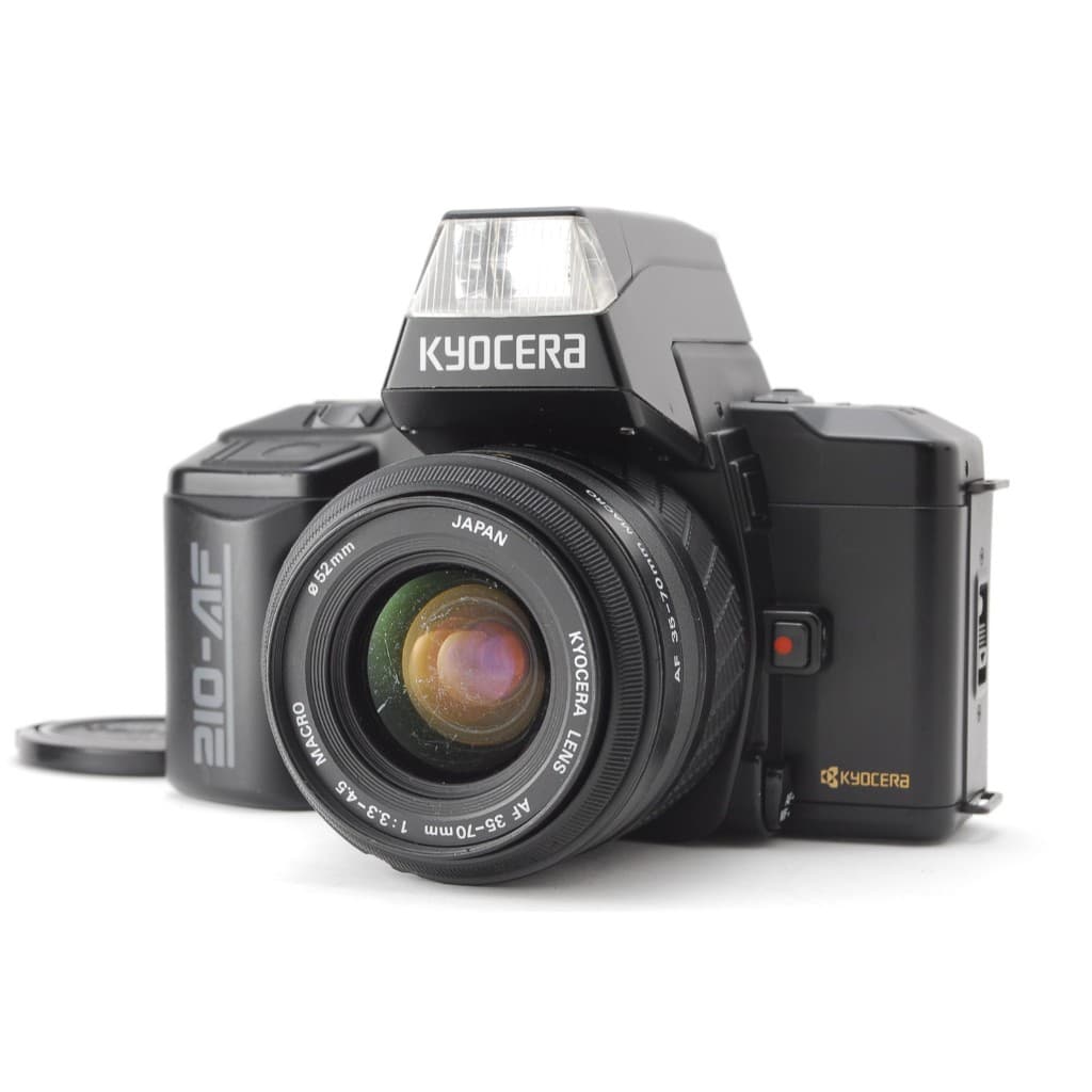 EXC + 5 Yashica Kyopera 210-AF 210AF 35-70mm f/3.3-4.5MACRO , Tampa Frontal do Japoão