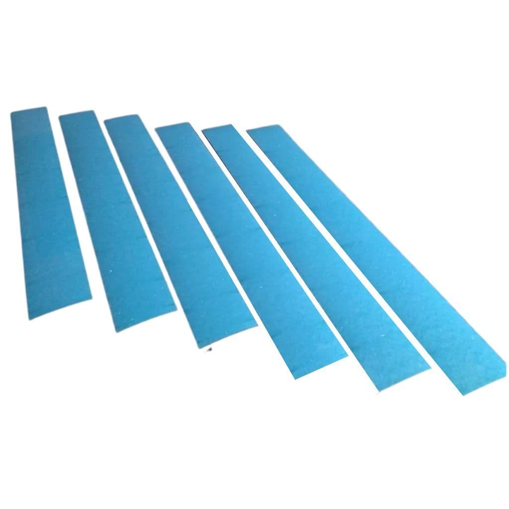 Kit Refil com 6 Lixas Adesivas para Taco de Retifica 20cm-40cm-60cm "Escolher Tamanho"