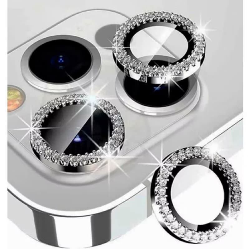 Kit Película de Câmera de Luxo pedrinha Strass Para Motorola Moto G14 G15 G24 G34 G35 G55 G75 G84 G85