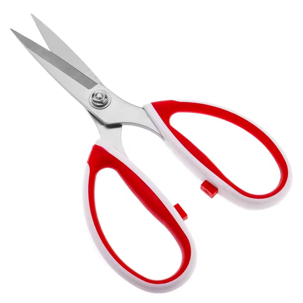 Tesoura de Aço Reforçada Costura Alfaiate Multiuso com Cabo Ergonômico 17cm – Corte Fino e Afiado